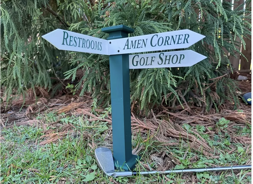 Amen Corner Signpost